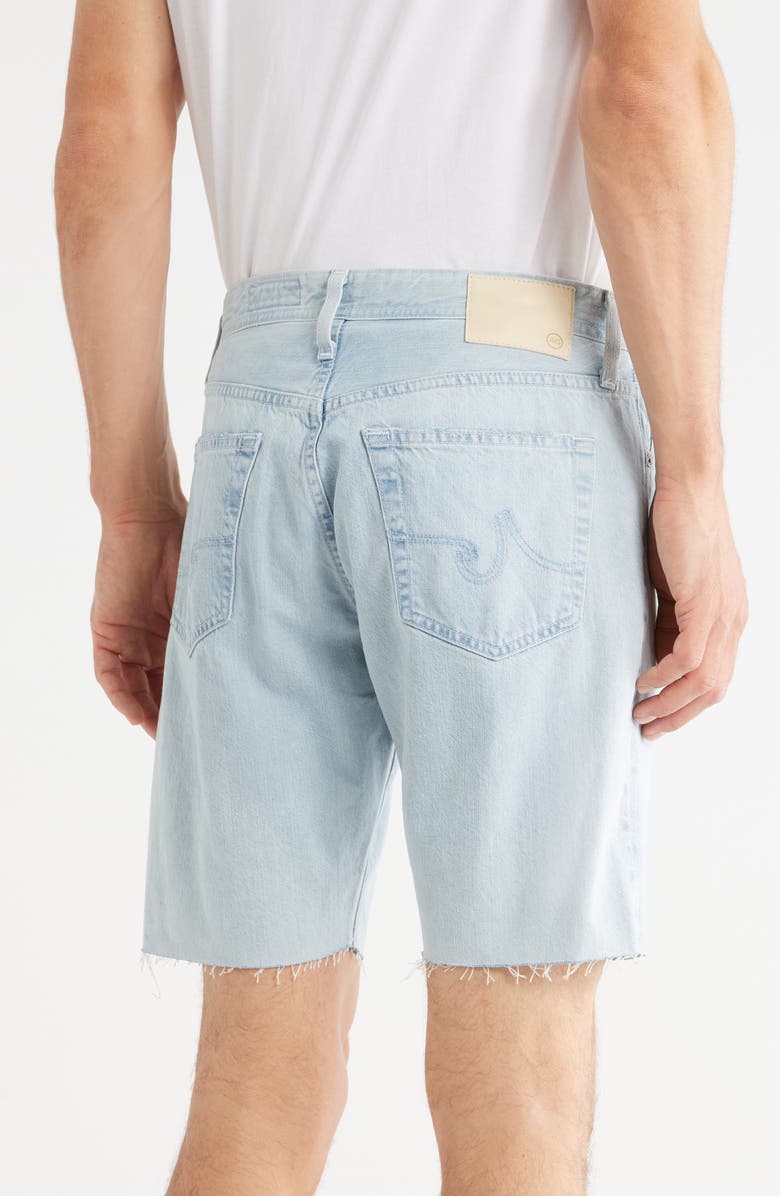 AG Everett Raw Hem Slim Straight Leg Denim Jorts, Alternate, color, 26 Years Epoch