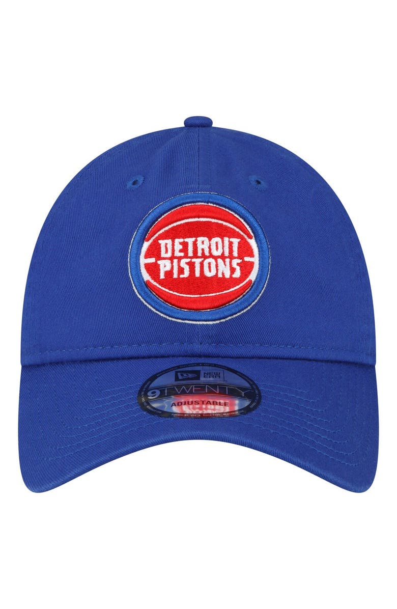 New Era Men's New Era Royal Detroit Pistons Team 2.0 9TWENTY Adjustable Hat, Alternate, color, 