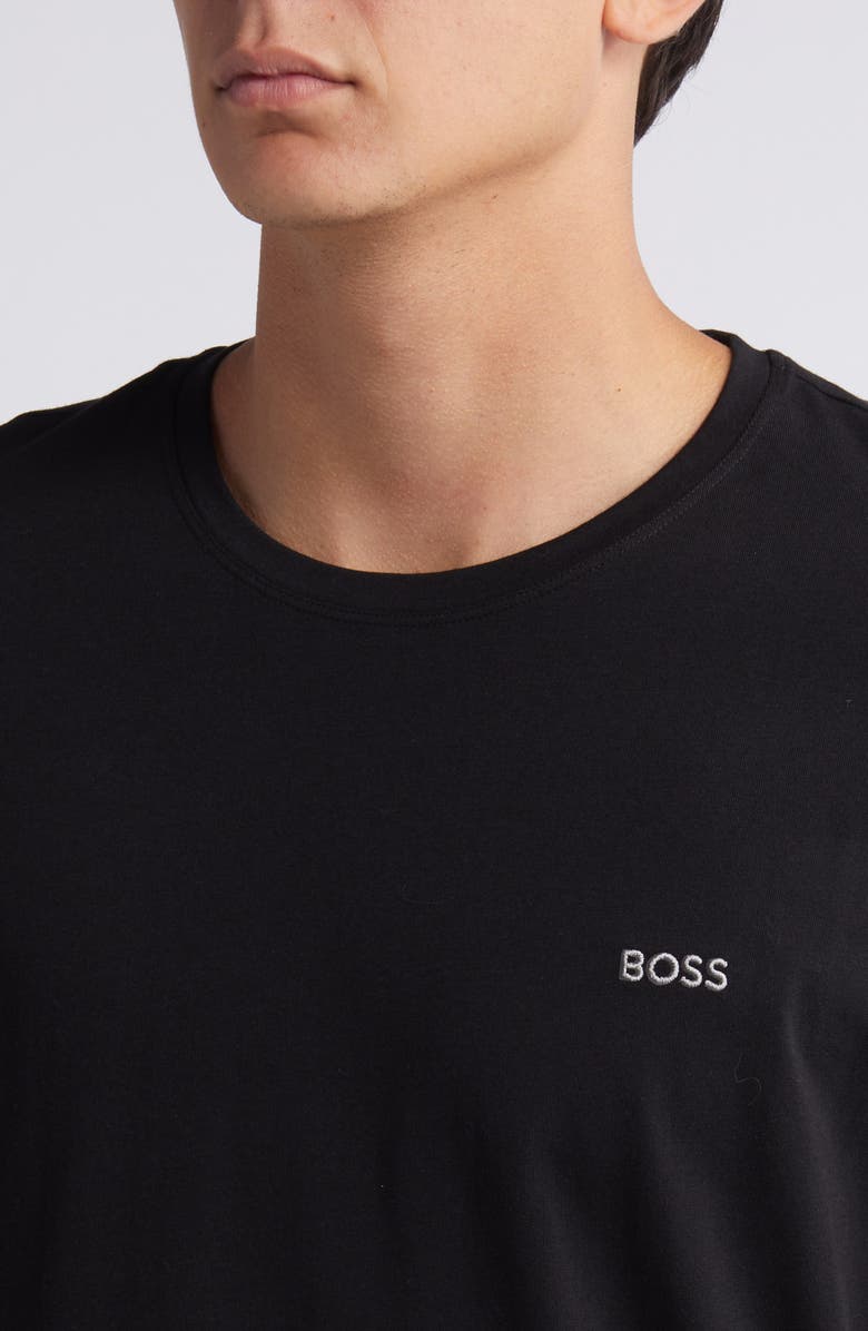 BOSS Mix Match Pajama T-Shirt, Alternate, color, Black