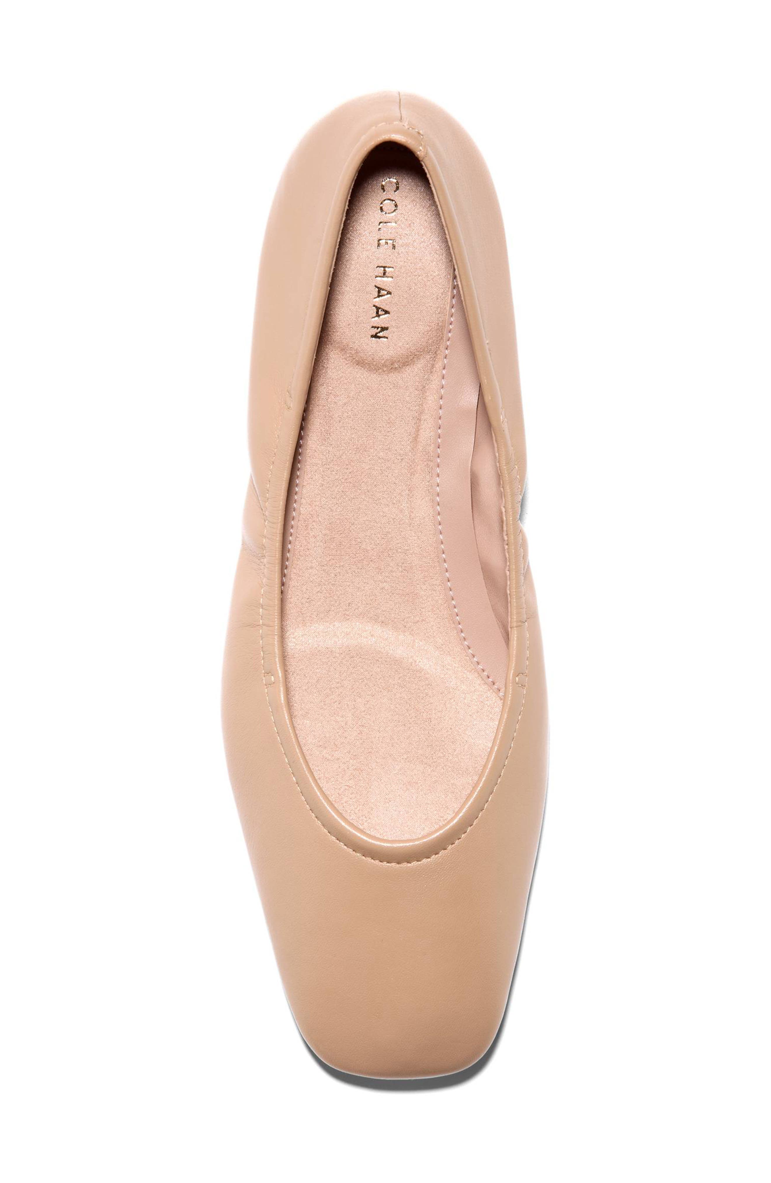 Go-To Valinda Ballet Flat, Alternate, color, TUSCAN SAND LEATHER