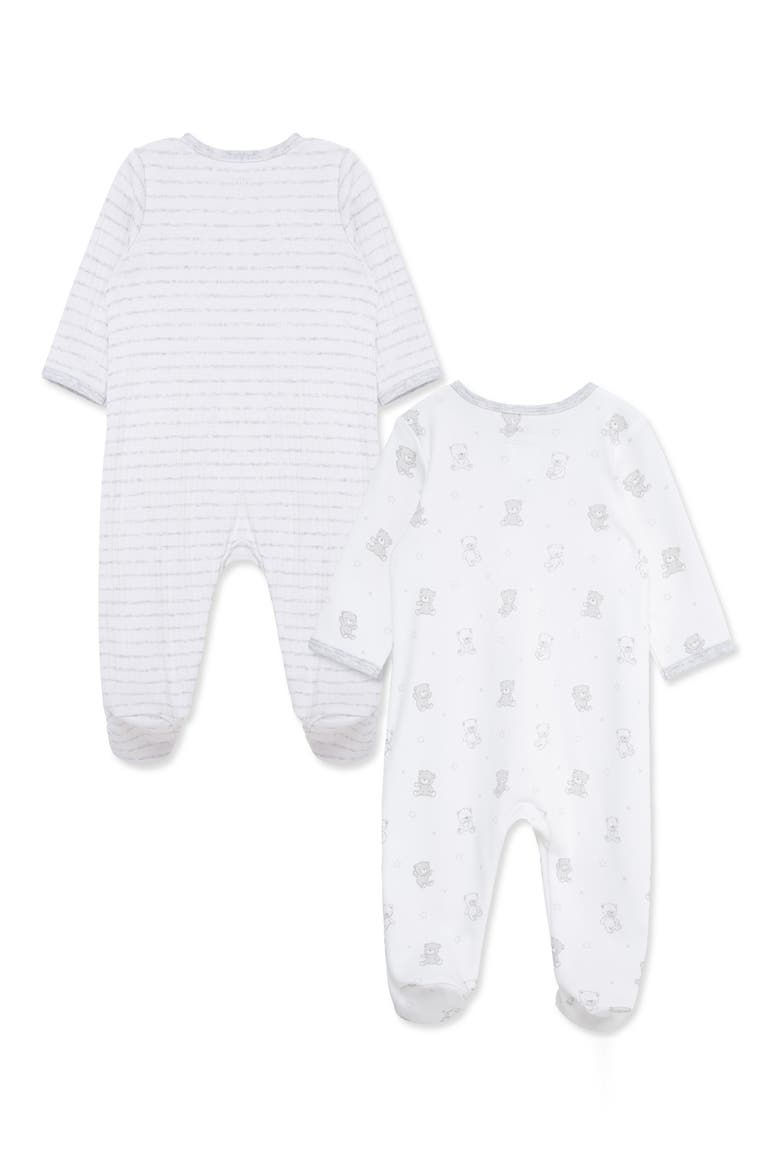 Bears Assorted 2-Pack Footies, Alternate, color, GREY