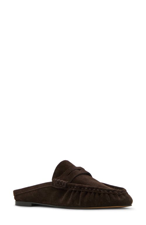 Steve Madden Rafe Loafer Mule In Brown