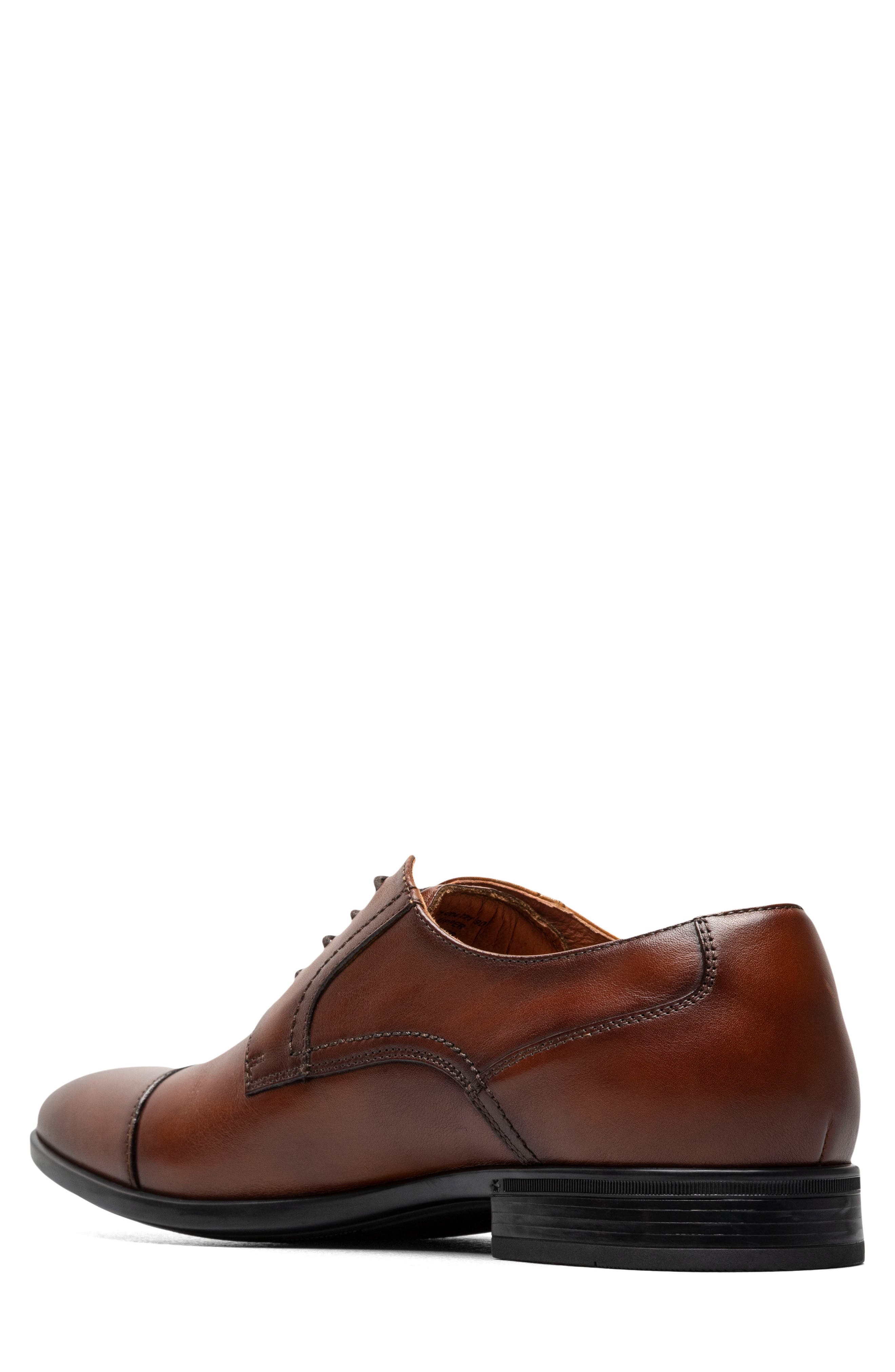 Pregamo Cap Toe Derby, Alternate, color, COGNAC
