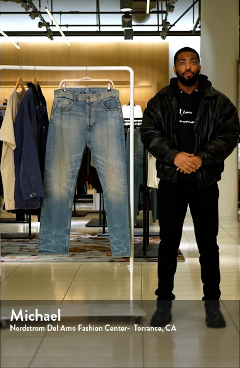 Rigid Straight Leg Jeans, sales video thumbnail