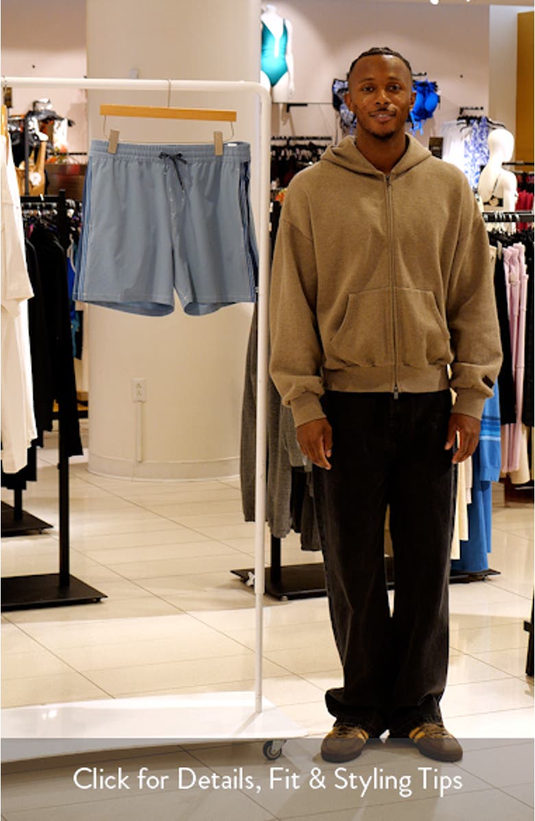 Dbah Panel Layback Swim Trunks, sales video thumbnail