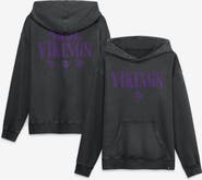 FANATICS Men's Fanatics Black Minnesota Vikings Relaxed Intense Rivalry French Terry Hoodie