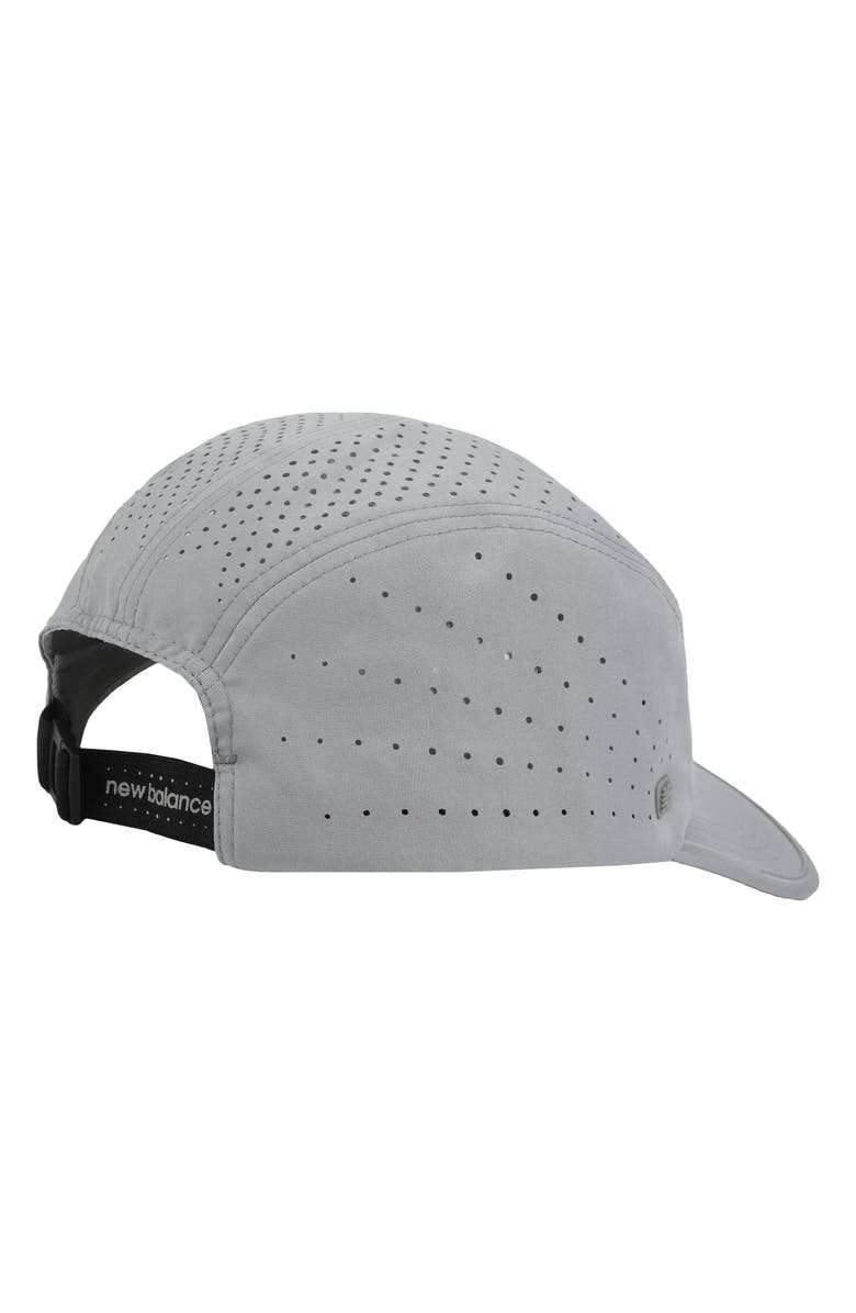 New Balance 5-Panel Pro Run Adjustable Baseball Cap, Alternate, color, Slate
