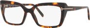 TOM FORD 55mm Rectangle optical glasses