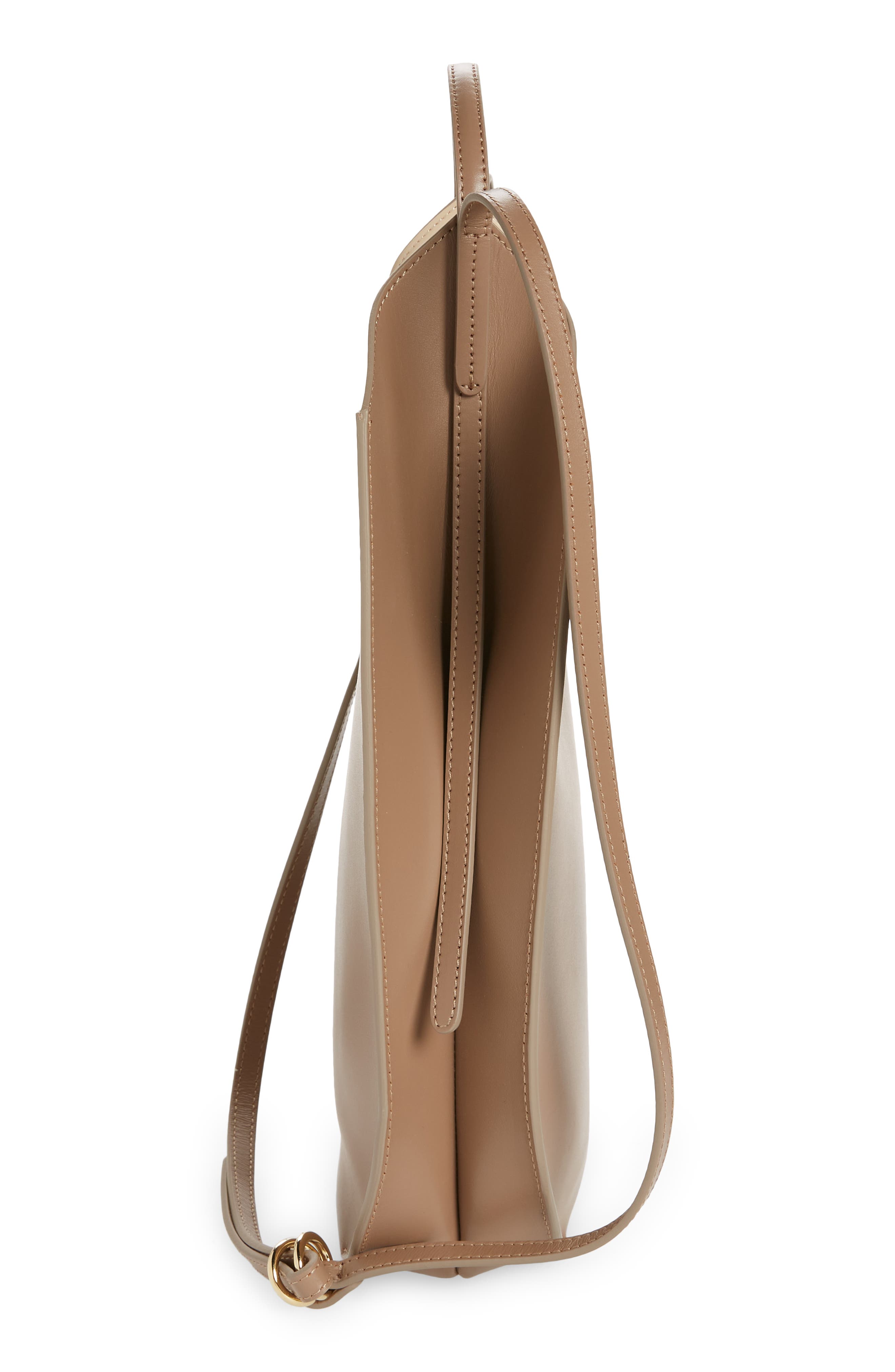 Ree Projects Mini Helene Leather Hobo Bag, Alternate, color, 