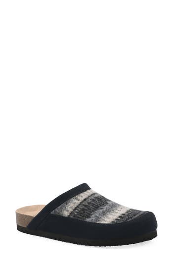 White Mountain Footwear Benday Clog In Black
