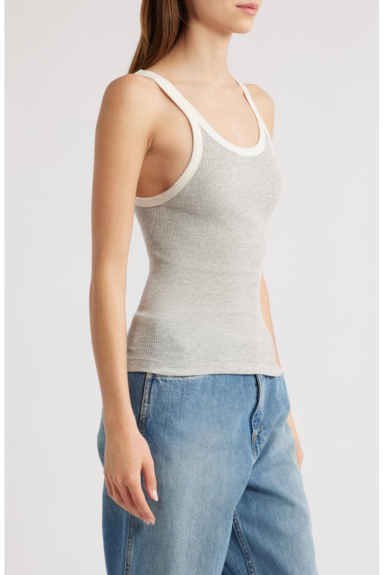 Rib Tank, Alternate, color, GREY WITH VINTAGE WHITE