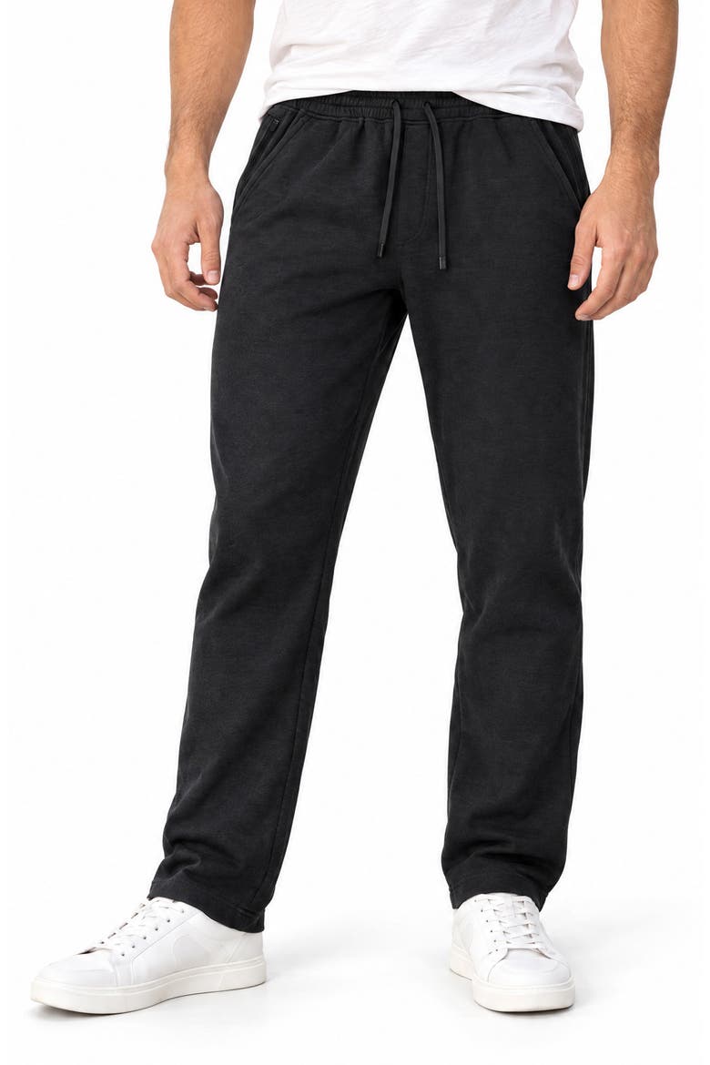 Premium Fleece Pants, Main, color, BLACK