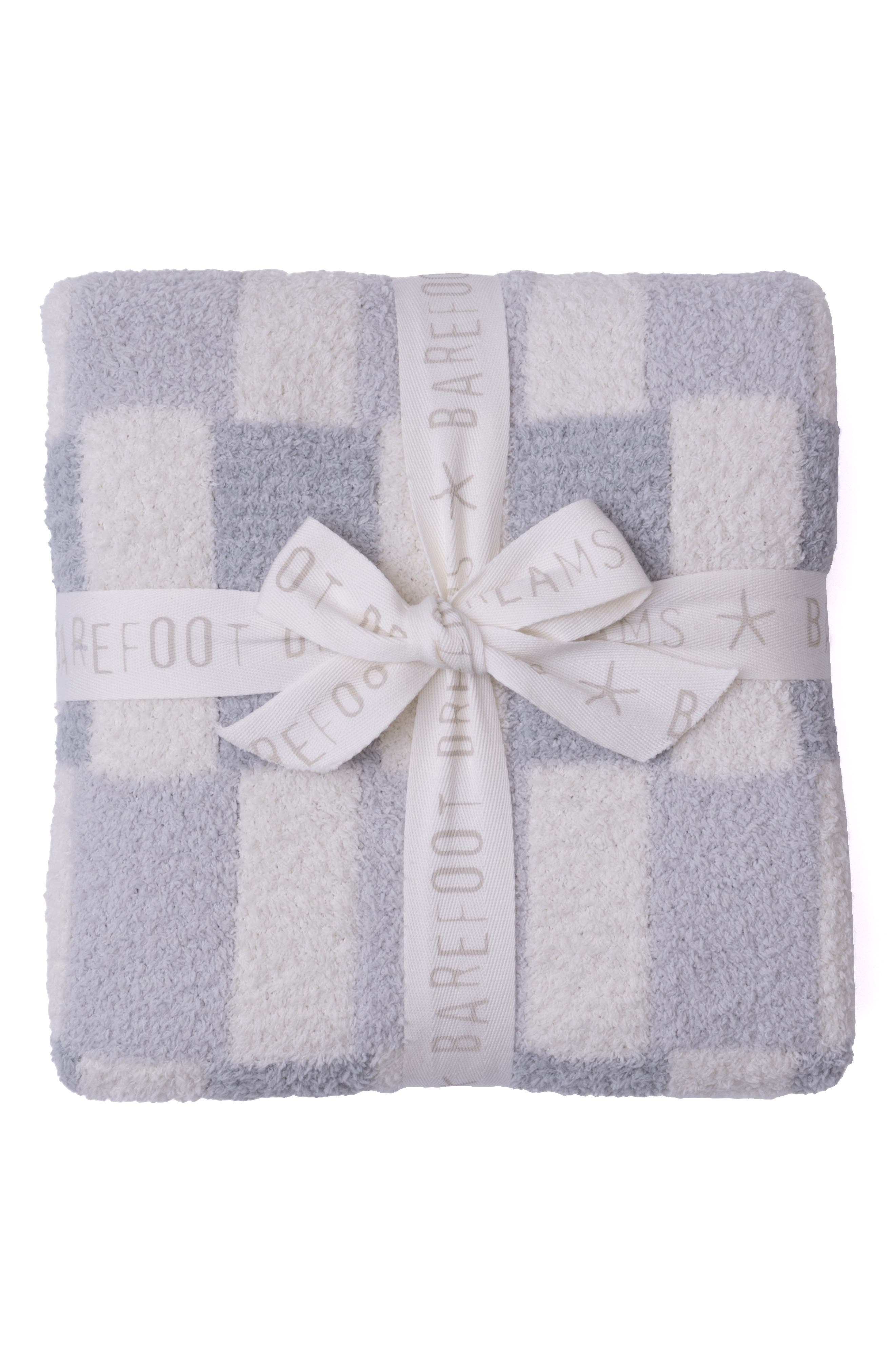 Barefoot Dreams® Check Stroller Blanket