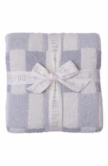 Barefoot Dreams® Check Stroller Blanket