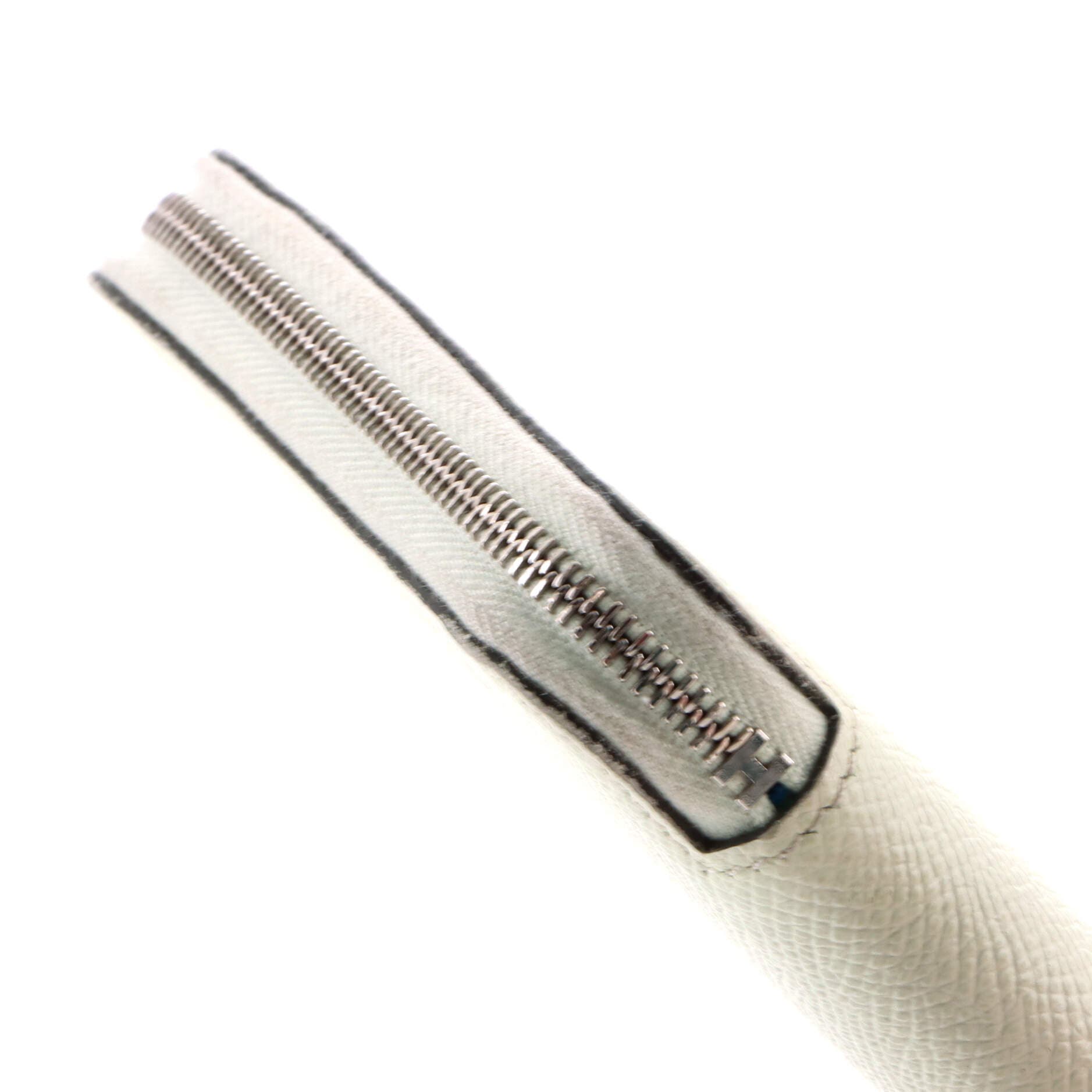 Pre-Owned Hermes Azap Zip Around Wallet Silk'in Epsom Long, Alternate, color, Vert Fizz