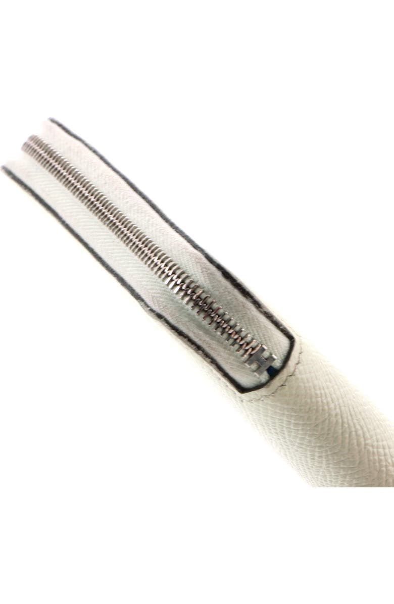 Pre-Owned Hermes Azap Zip Around Wallet Silk'in Epsom Long, Alternate, color, Vert Fizz