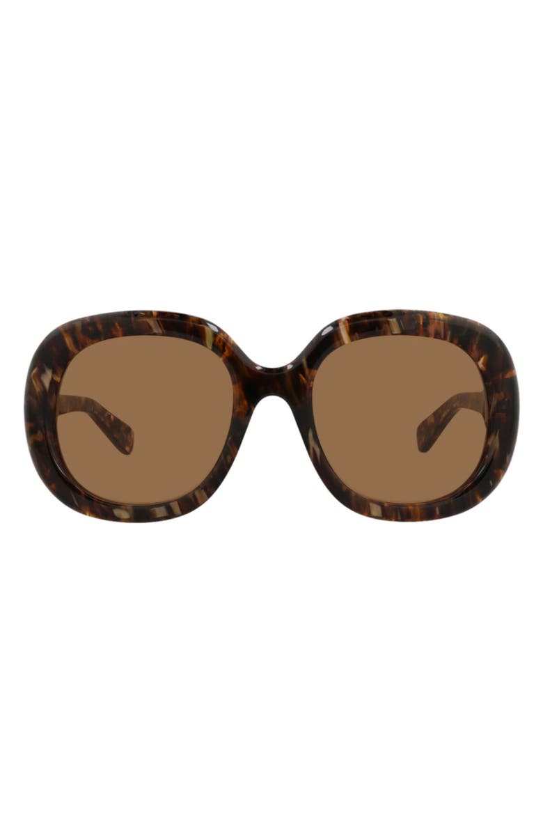 Chloé 54mm Square Sunglasses, Main, color, 