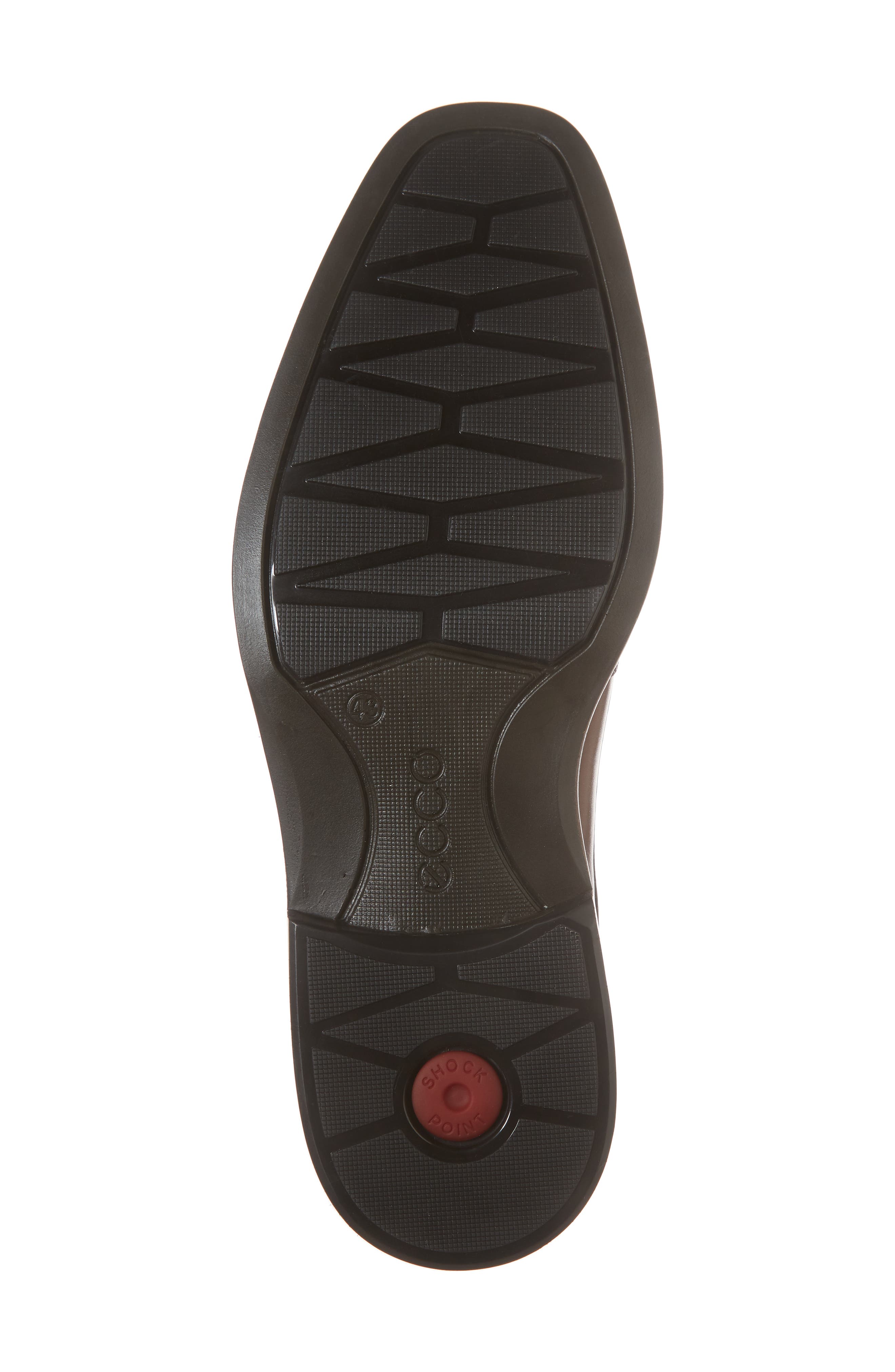 Windsor Apron Toe Slip-On, Alternate, color, AMBER LEATHER