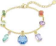Swarovski Gema Crystal Charm Line Bracelet