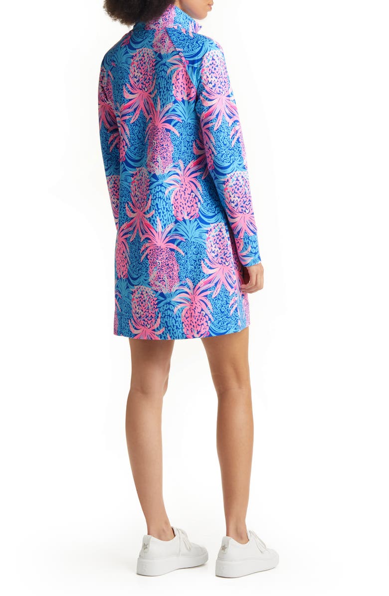 Lilly Pulitzer<sup>®</sup> Skipper UPF 50 Long Sleeve Knit Shift Dress, Alternate, color,