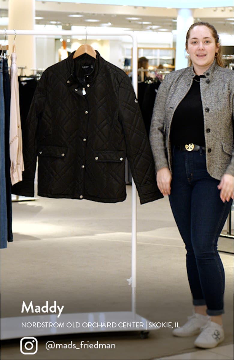 Diamond Quilt Jacket, sales video thumbnail