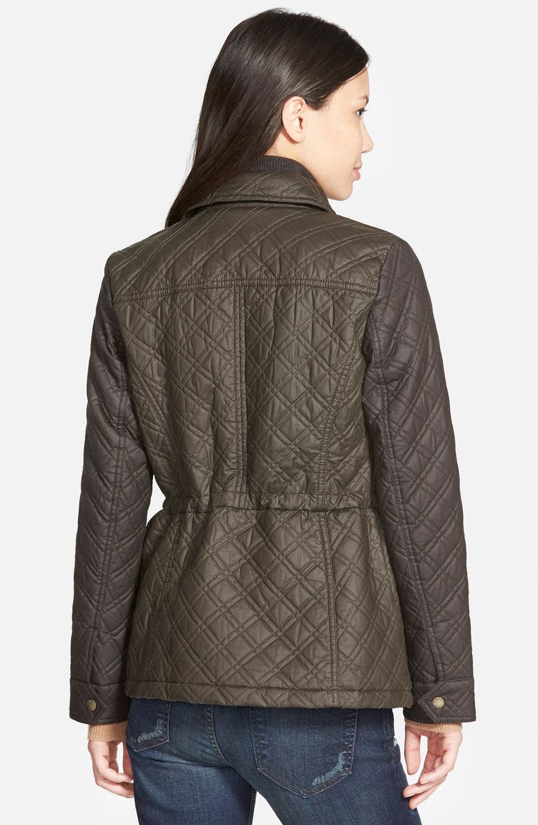 MICHAEL Michael Kors Quilted Field Jacket with Bib Inset, Alternate, color,