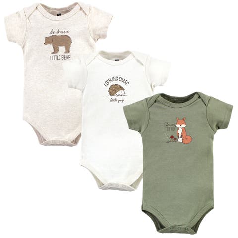 Soft Cotton Bodysuit Triple Pack