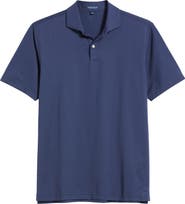 Peter Millar Crown Crafted Solid Performance Piqué Polo