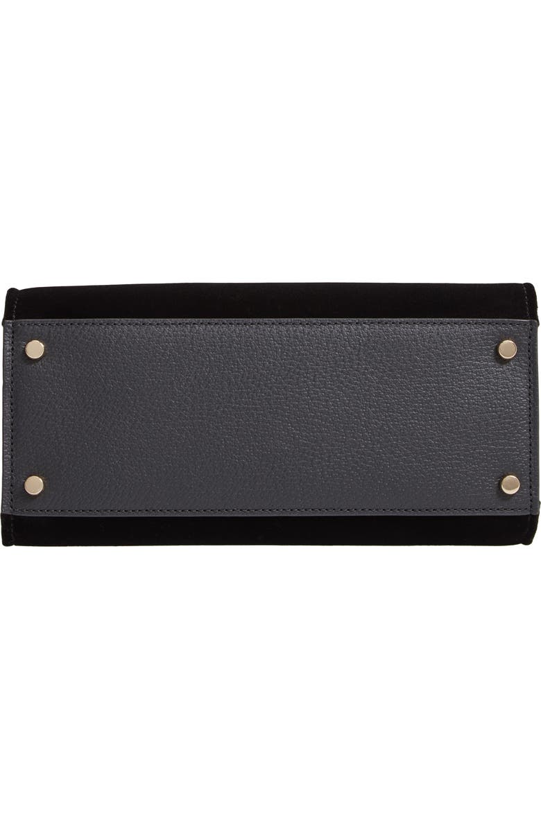 Kate Spade New York thompson street - sam velvet satchel, Alternate, color,