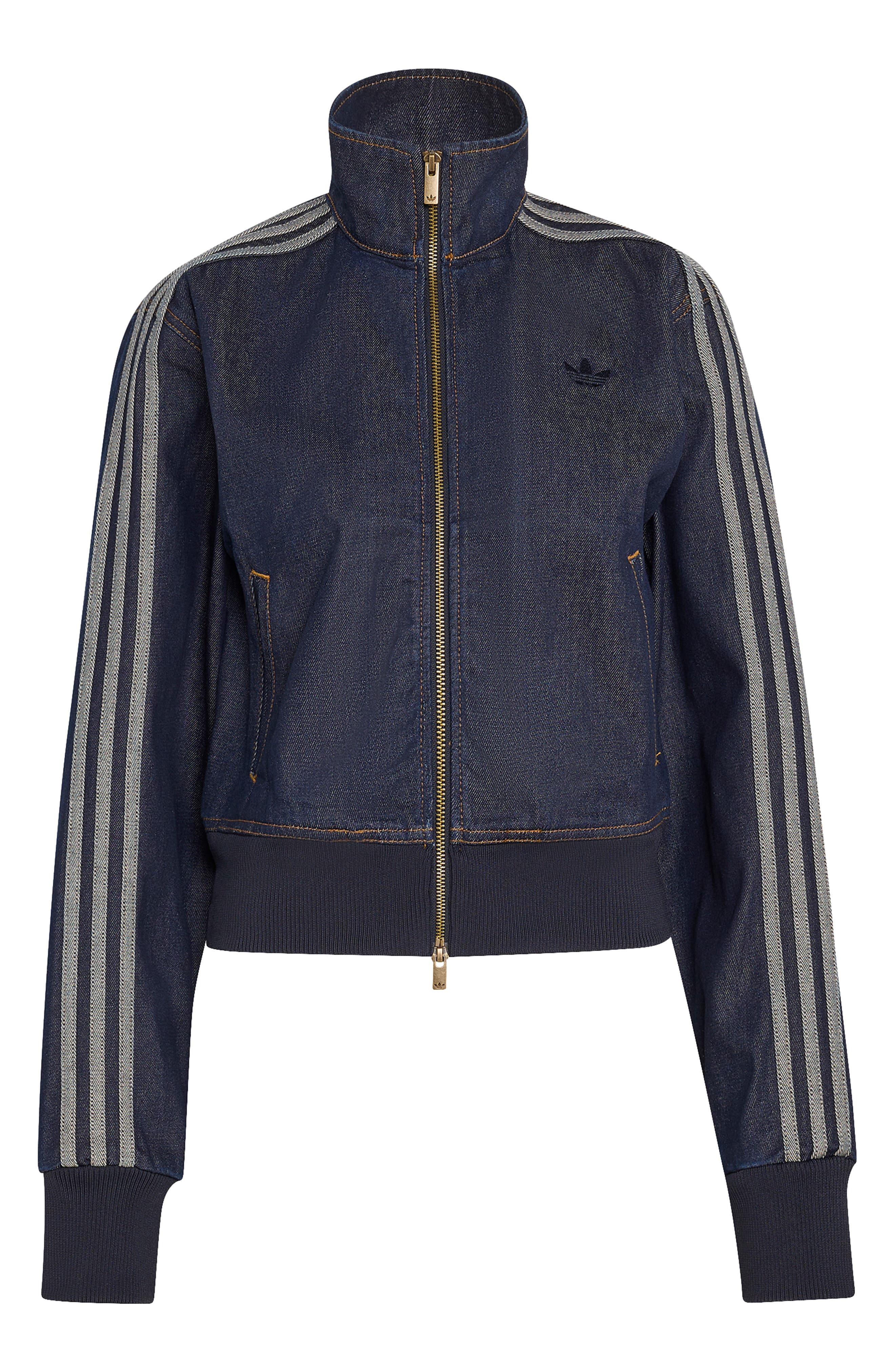 Женские adidas Originals Denim Track Jacket — фото 4