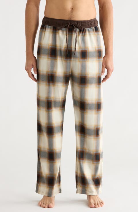Brushed Plaid Flannel Lounge Pants
