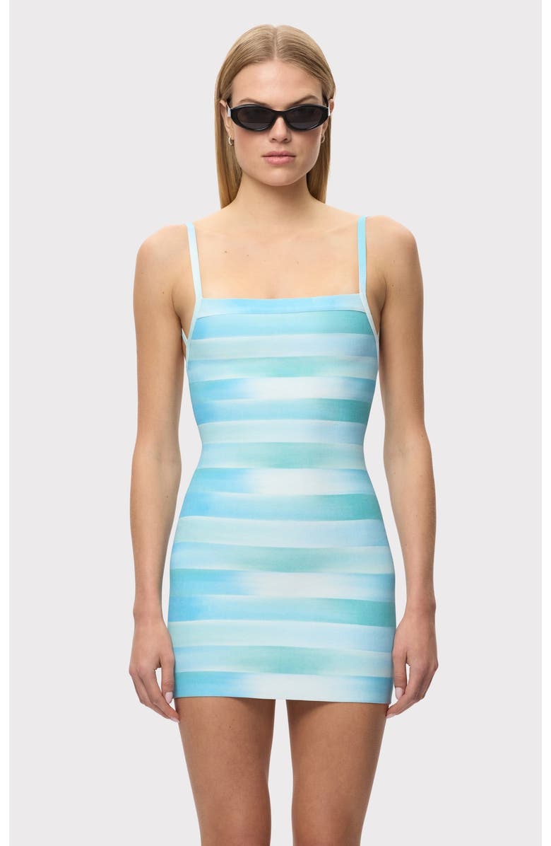 Herve Leger The Charlie Dress, Main, color, Reef Multi
