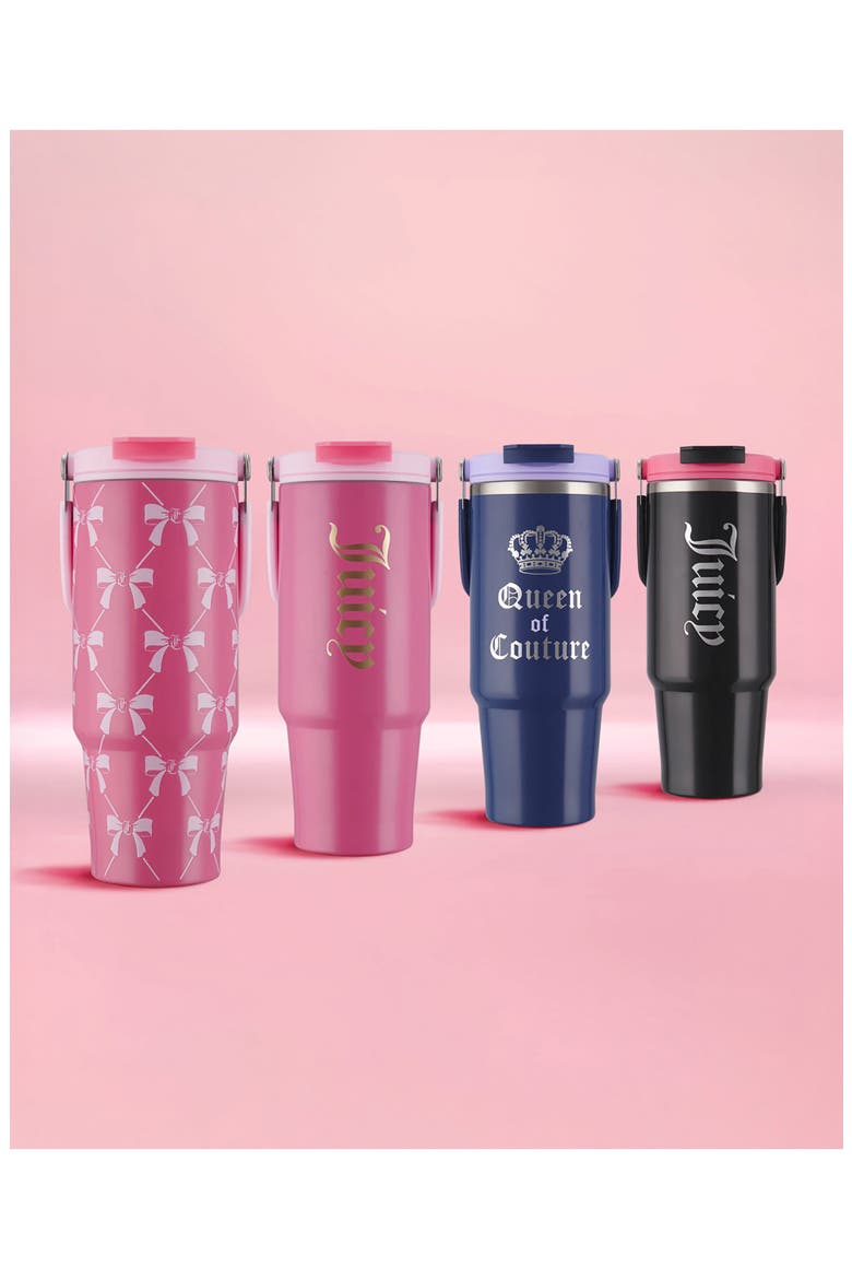 40-Ounce Stainless Steel Flip Fusion Water Tumbler, Alternate, color, HOT PINK
