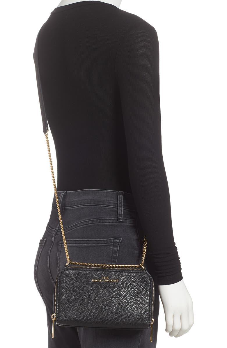 Marc Jacobs The Marc Jacobs Leather Crossbody Bag, Alternate, color,