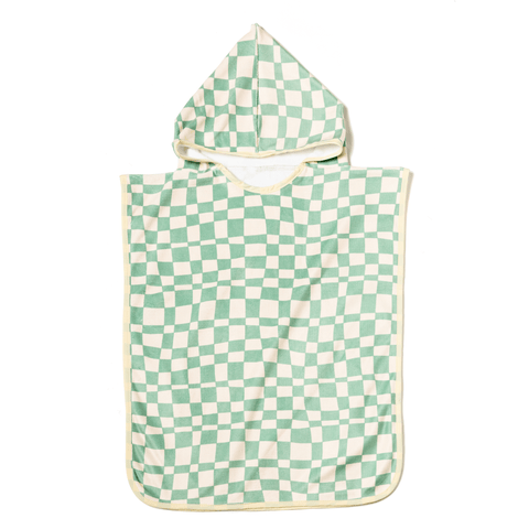 Hooded Microfiber Beach Poncho Towel