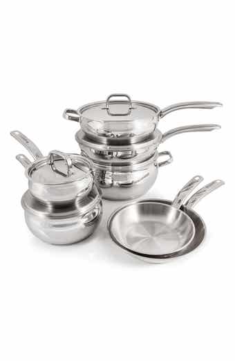 Stainless Steel Belly 12-Piece Cookware Set