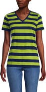 Lands' End Supima Cotton V-Neck T-Shirt