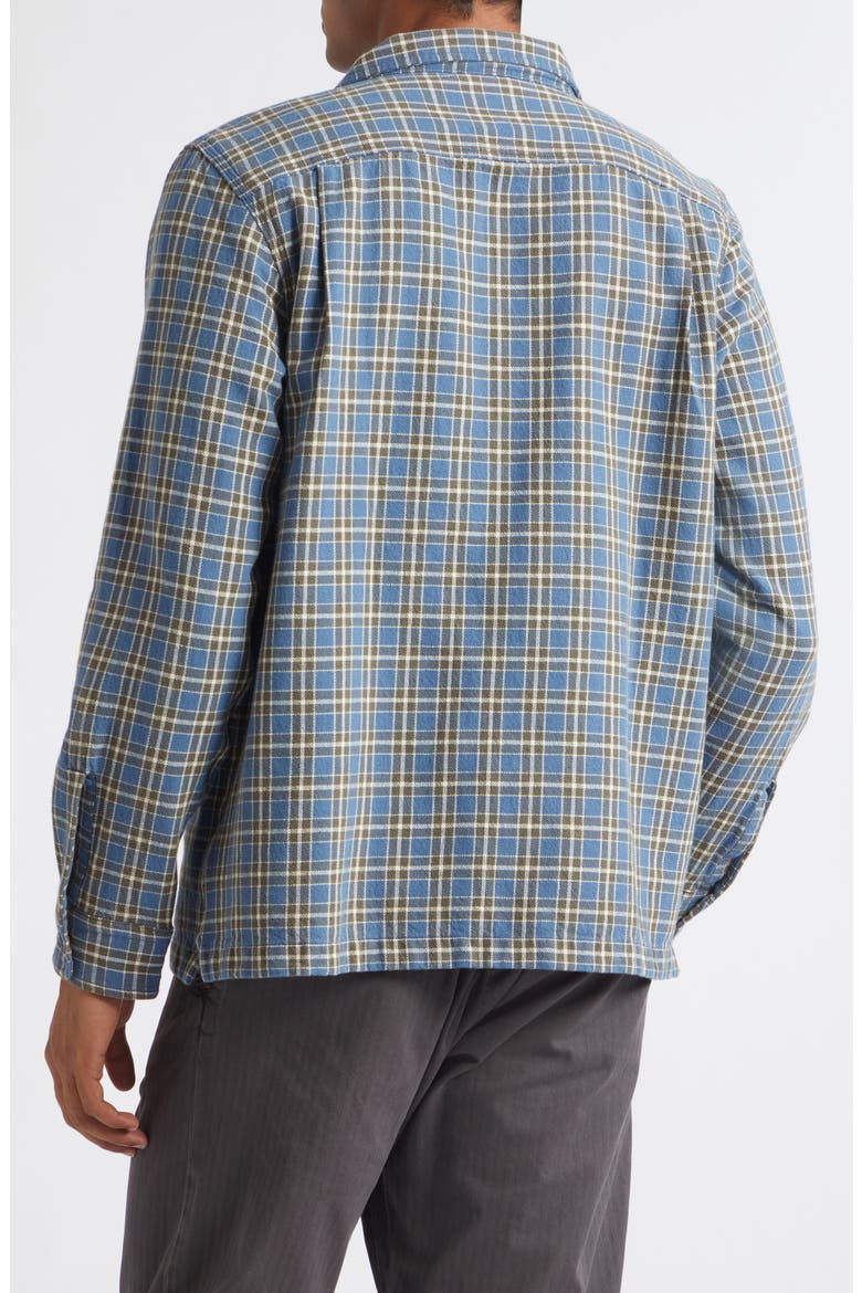 Matlock Plaid Cotton Button-Up Shirt, Alternate, color, RL-811 BLUE/ GREY