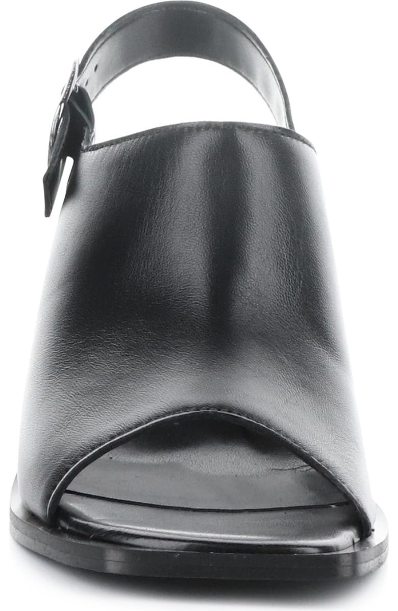 Bos. & Co. Bibi Slingback Sandal, Alternate, color, Black Nappa