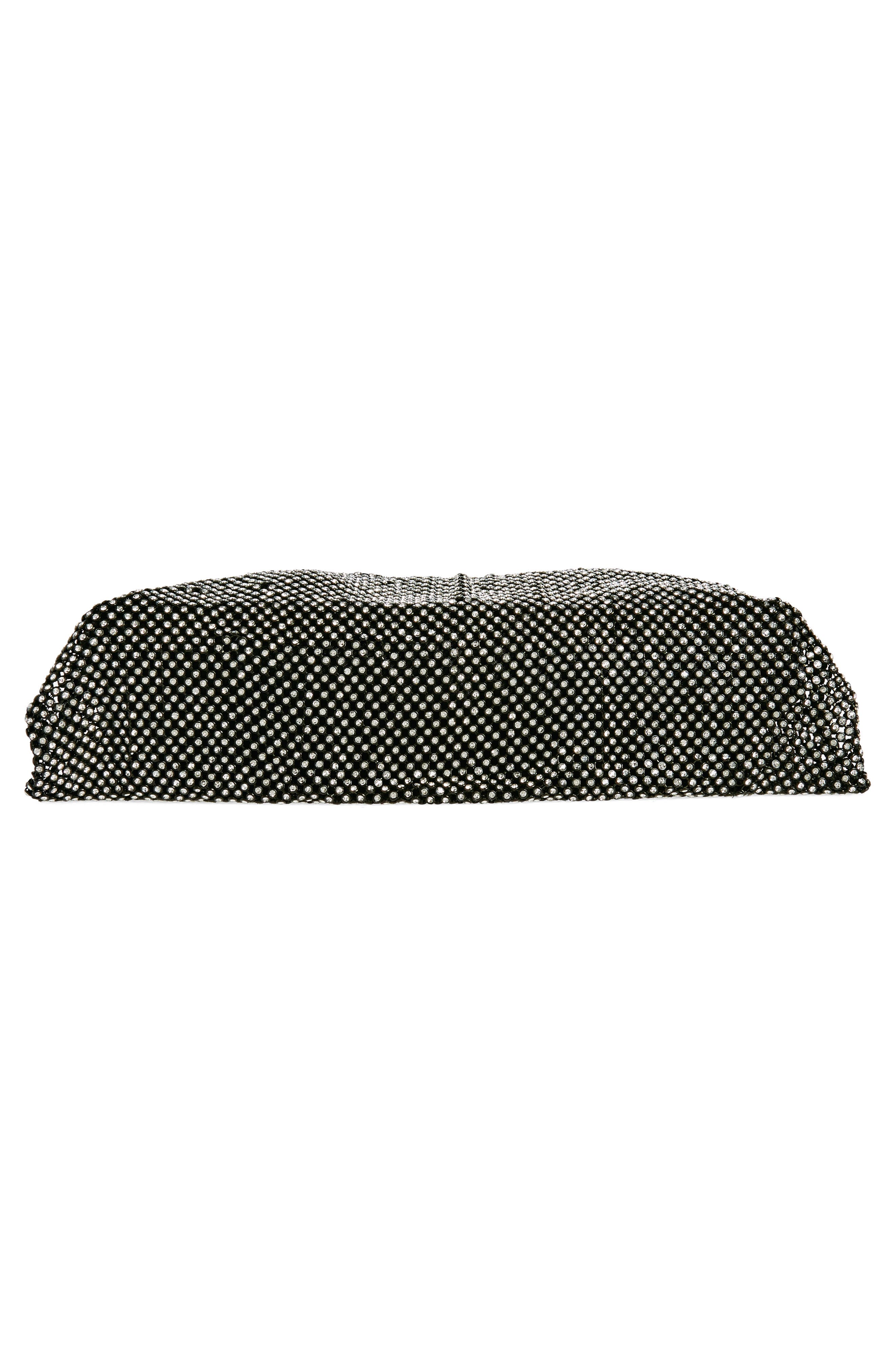 Jessica McClintock Francis Crystal Drape Clutch, Alternate, color, 