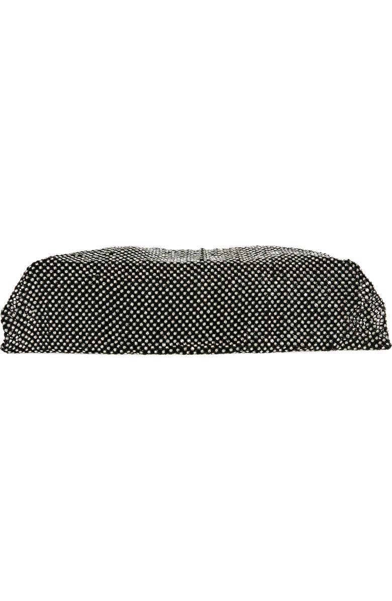Jessica McClintock Francis Crystal Drape Clutch, Alternate, color,