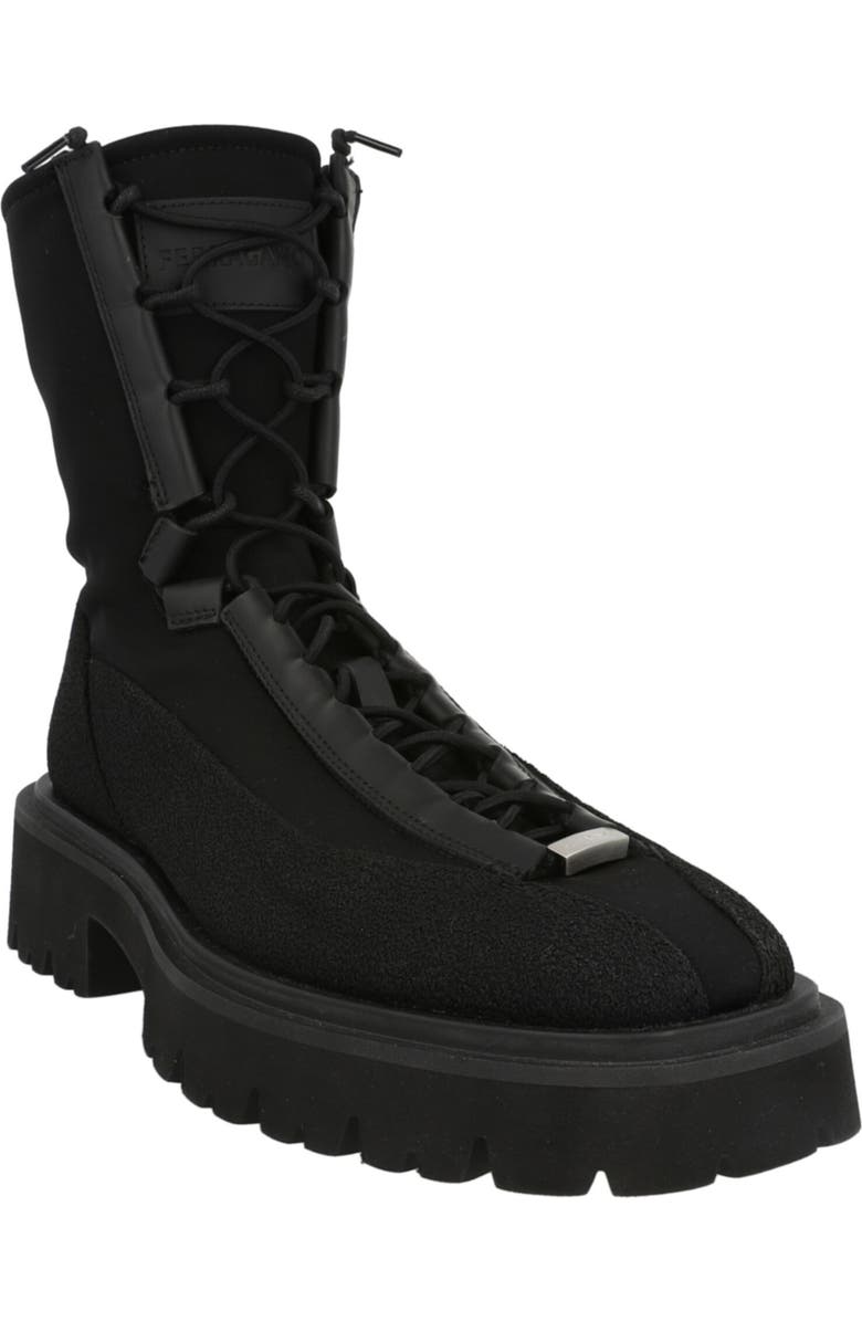 FERRAGAMO Atlante Ankle Boot, Main, color, Black