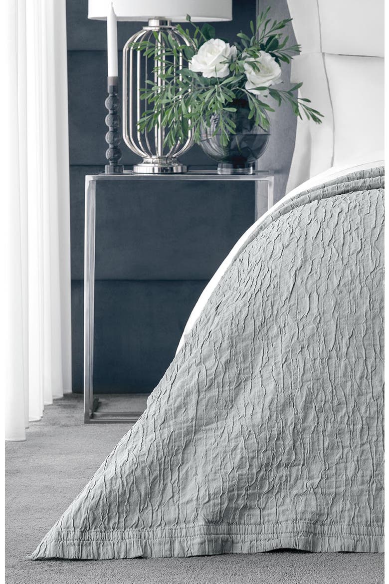 Simon Bedcover, Alternate, color, Light Grey
