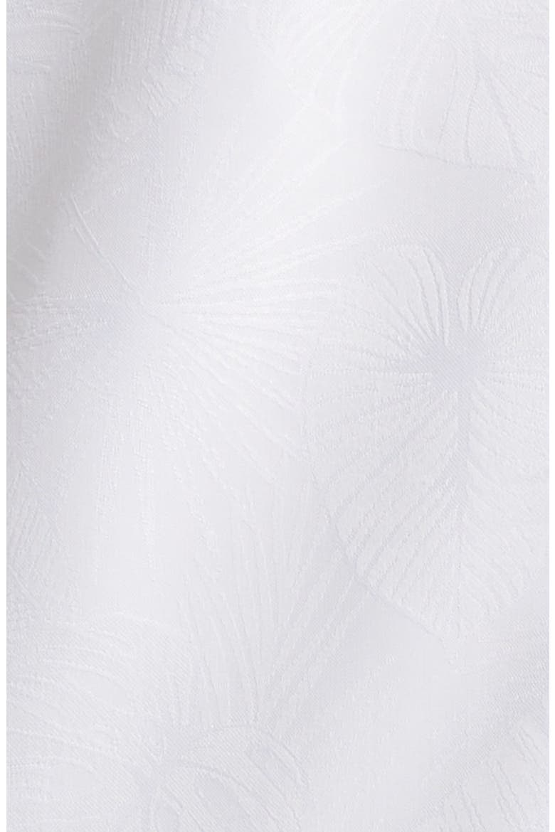 Coconut Point Keep it Frondly IslandZone® Short Sleeve Performance Button-Up Shirt, Alternate, color, WHITE