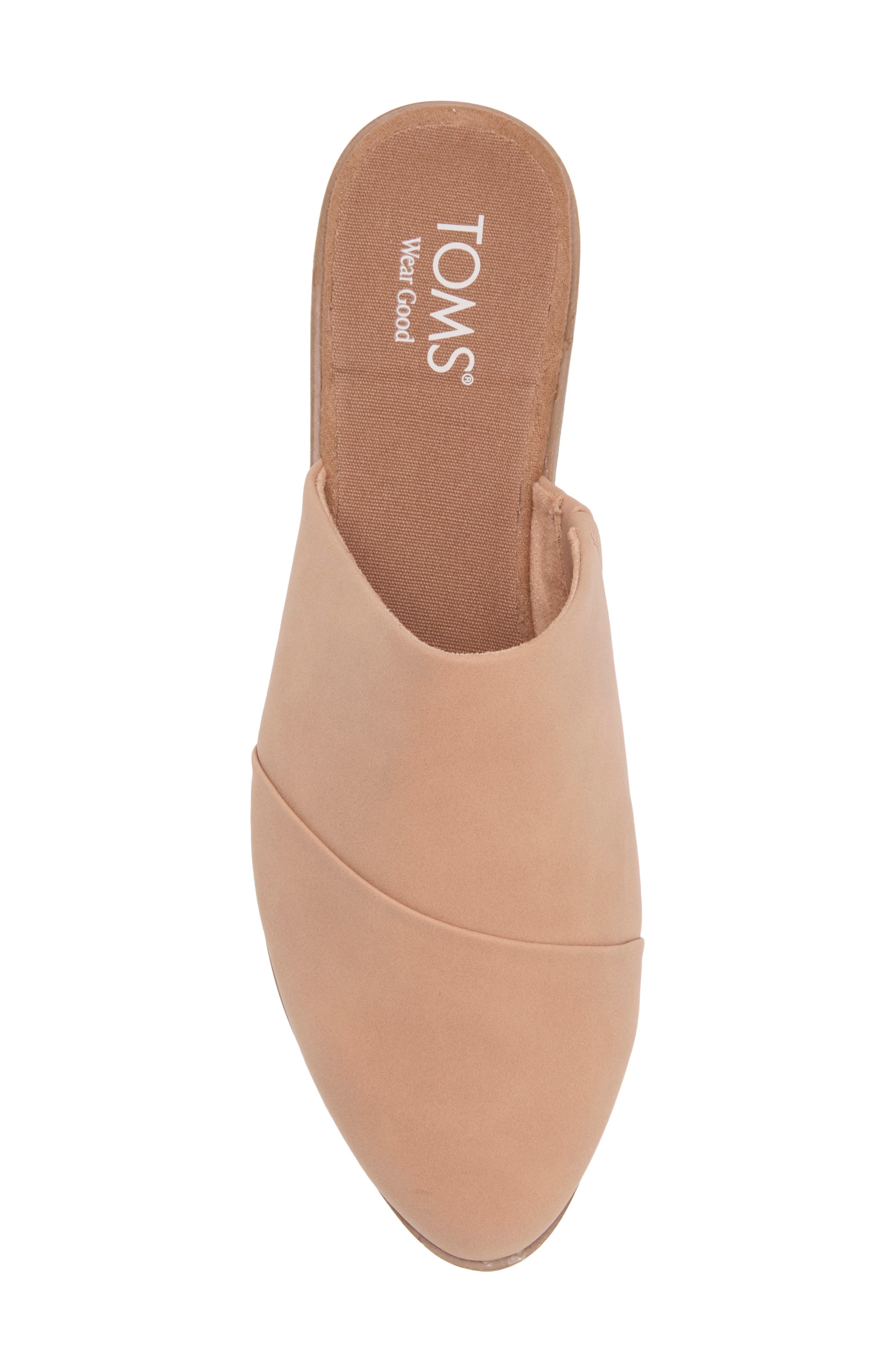 Jade Mule, Alternate, color, NATURAL TAN
