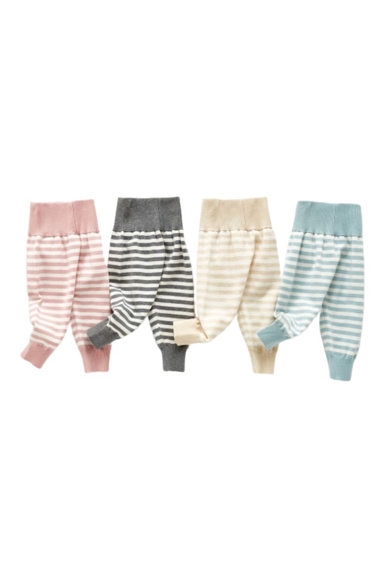 Jordan Stripe Cotton Pants, Alternate, color, APRICOT