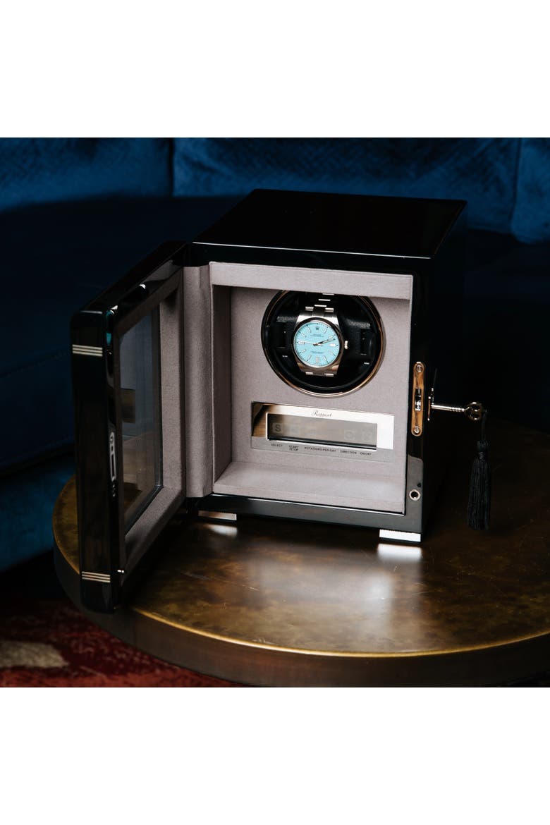 FORMULA SINGLE WATCH WINDER, Alternate, color, Black