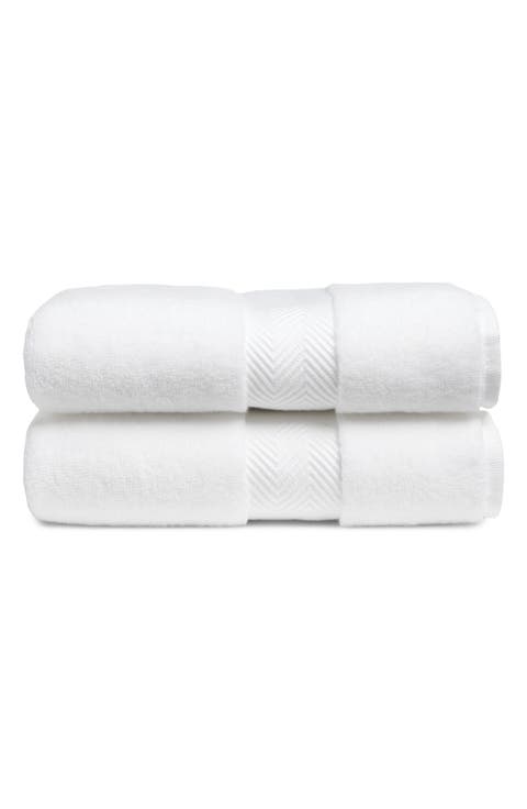 Set of Two Organic Hydrocotton Hand Towels