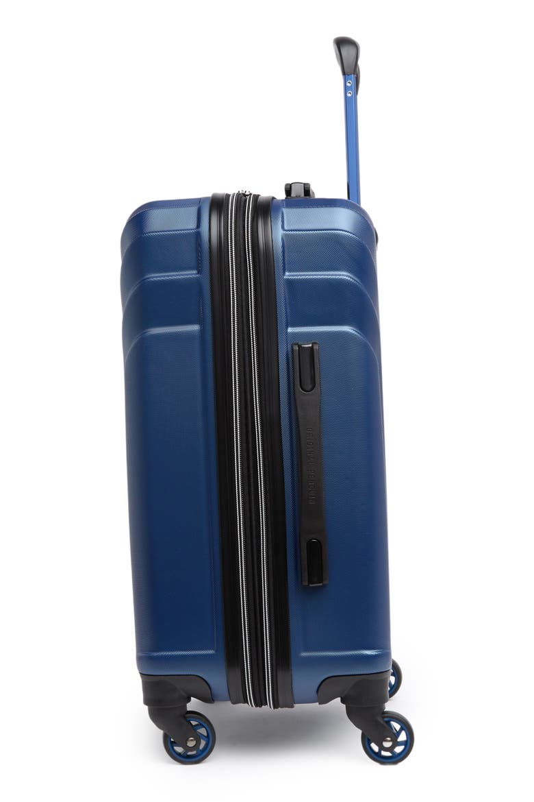 Blake 21-Inch Hardside Carry-On Spinner Luggage, Alternate, color, METALLIC BLUE