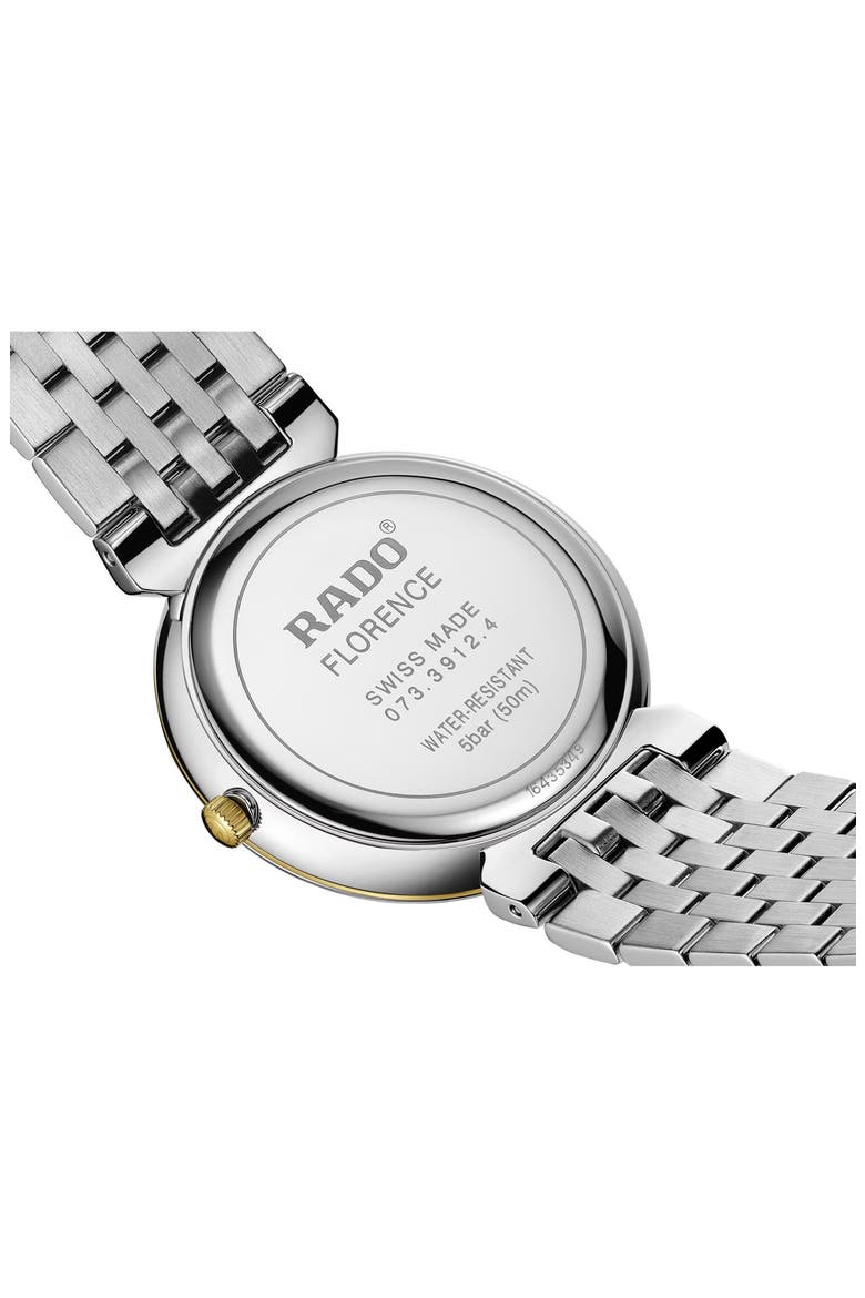 Florence Classic Diamond Bracelet Watch, 38mm, Alternate, color, BLACK